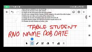 MySQL practice sum and solutions  Mumbai University