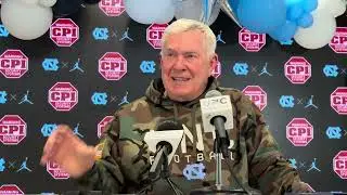 UNC Mack Brown Post-Wake Press Conference | Inside Carolina Interviews