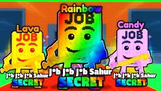 I Unlocked EVERY VERSION of JOB JOB SAHUR in Steal A Brainrot!