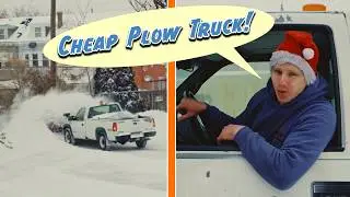 Can a $366 Truck Survive Snow Plowing in a Blizzard?