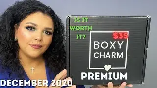 BOXYCHARM PREMIUM DECEMBER 2020 UNBOXING | IS IT WORTH THE UPGRADE?