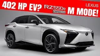 2026 Lexus RZ 550e F SPORT Unleashed: Manual Shifts in an EV?