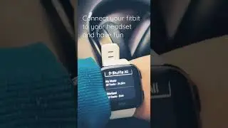 Connect your Fitbit to your headset and Have fun - Music in fitbit versa -Mpow