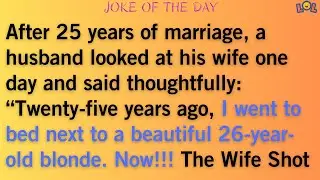 😂 Best Jokes | A 25-Year Marriage Wisdom Moment #jokes