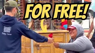 Giving FLOWERS to STRANGERS *EMOTIONAL*