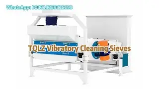 Vibratory Cleaning Sieve | Paddy Cleaning Machine in Rice Processing Plant #ricemillsupplier