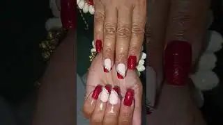 Beautiful bride nails 💅 #nails #trending #youtubeshorts