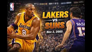 11/03/2005 Phoenix Suns vs. Los Angeles Lakers Kobe Bryant Full game