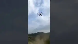 Skytech 300 Kg payload Heavy Lifting Drone #skytechuav #drone