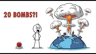 What if 20 bombs strike on earth? | Curious WhatIf_AS?