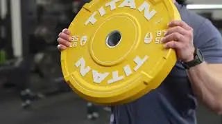EZ Grip Color Bumper Plates | Titan Fitness