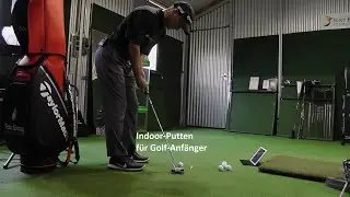 Zuhause Golfen f&uuml;r Beginner - Puttbewegung