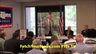 Hall County 9th Congressional Debate Moderators Joe Shubert, Ashley Bell attack Paul Broun