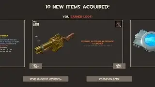 Mann vs Machine: Australium Grenade Launcher drop