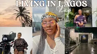 LIVING IN LAGOS | new week reset, new job, beach day out, date night & more!