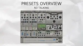 TAL-MOD | Presets overview | No talking