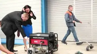 Запустит даже девушка генератор Briggs Stratton Sprint 6200A