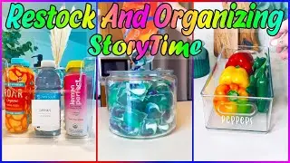 🌈SATISFYING RESTOCK, CLEANING And ORGANIZING Storytime TikTok Compilation Part 1 🎄 Fridge Restock