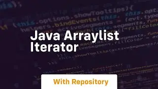 java arraylist iterator