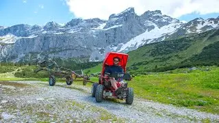 LUF Mobil in the Alps - Electric Offroad Wheelchair