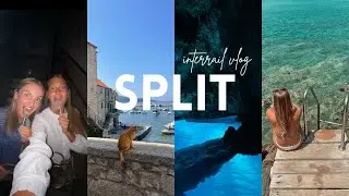 interrail vlog｜days in Split with us (boat, party and sun bath)