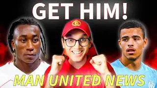 YAN DIOMANDE TO MANCHESTER UNITED! MASON GREENWOOD TRANSFER BOOST! MAN UNITED NEWS & TRANSFER NEWS!