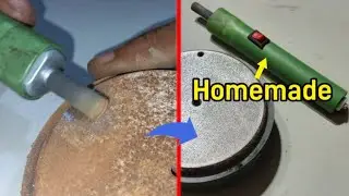 DIY: Powerfull Mini Pen Grinder Making At Home || Mini Grinder || Grinder ||
