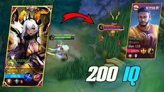 Selena Best Moment, 200 IQ, Gameplay Selena Roam || MLBB