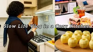 Slow life in the city/cooking homemade jam/authentic Iranian food/Zahra's cozy kitchen