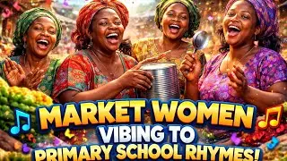 Market Women Shock Everyone With Primary School Rhymes on Street Beats 🎶🔥