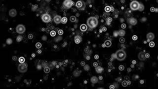 Black & White particle Background (Polygon Loop)