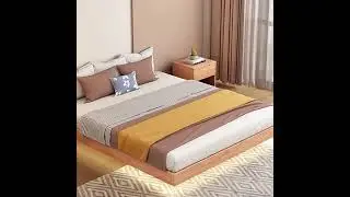 Tatami bed set zhuangxiang home furniture custom