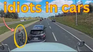 A Day in the Life of an American Truck Driver | Road Rage, Brake Checks & Instant Karma