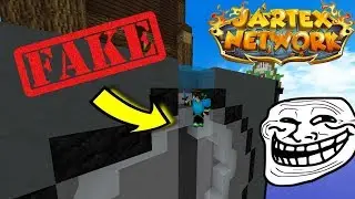 Fake Water Trap !! ( Minecraft SkyWars )