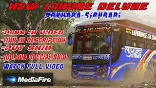 #bussid 100 subscribe special skin new lahure deluxe link in description box @CRAZY--GAMING 