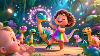 Little Dino | Fun Counting Song for Kids | Cheerful Nursery Rhyme