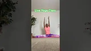 Live Yoga Class.. Learn to increase mobility tone muscles & strengthen the body #yoga #yogapose