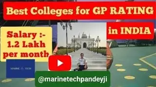 Best colleges institutes for GP Rating Course in India in 2025 #shipping #youtube #viral #education 