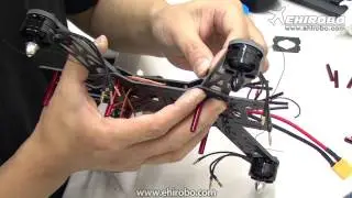 eHIROBO.com Building the CopterX QAV 250 Mini Racing Drone Quadcopter