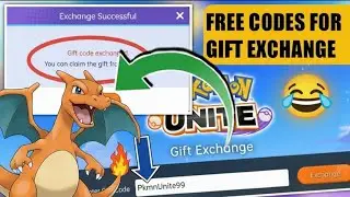 Charizard Gift Exchange Code (Pok&eacute;mon Unite Free Codes) | POKEMON UNITE 