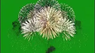 Dynamic Green Screen Fireworks Pack: Professional Visuals and SFX