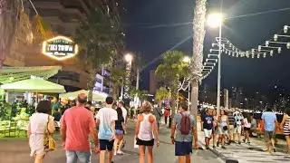 Benidorm - La Ciudad que se TRANSFORMA de noche! #benidorm #emigrarespaña