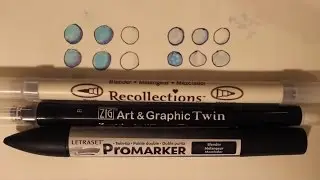 How to use Water Based and Alcohol Blender Marker Pens