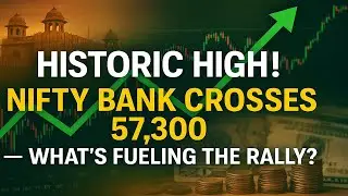 Historic High! 📈 Nifty Bank Crosses 57,300 &mdash; What's Fueling the Rally?