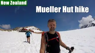 Mueller Hut hike. Aoraki Mount Cook National Park 🇳🇿 New Zealand