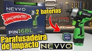 Parafusadeira de Impacto NEVVO vale a pena? Testes de força e review completo da ferramenta 