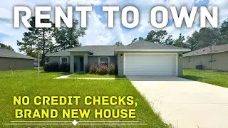 🔑Rent To Own In Ocala FL | Move In Ready Single Family Home Virtual Tour 