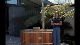 Alpine Spas&trade; - Fiordland - 2 Seater Wood-Fired Hot Tub