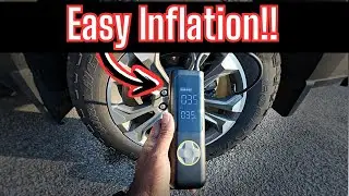 #1 Tire Inflator - How to Put Air in Tires - @FanttikOfficial