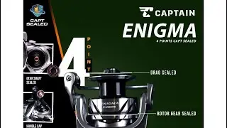 REEL CAPTAIN ENIGMA POWER HANDLE SW || Rekomendasi Reel Untuk Mancing Galatama dan Laut ||